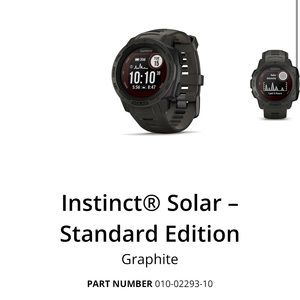 Instinct® Solar | Standard Edition | Graphite